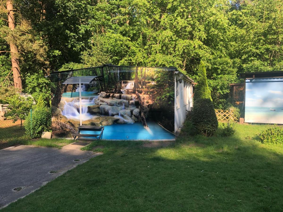 Bungalow Am Wald Bernau bei Berlin Exterior photo